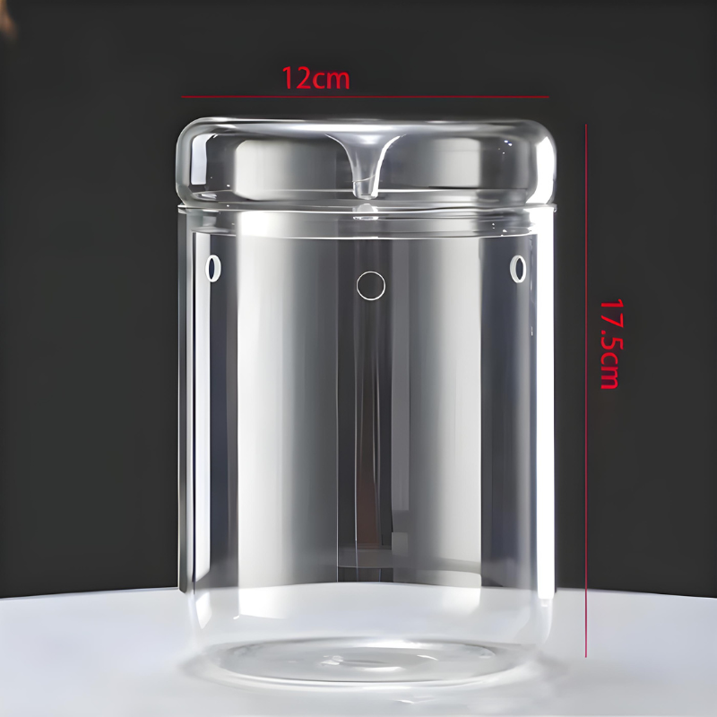 Terrarium Plante en Verre – Avec Aération et Couvercle à Condensation