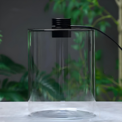Terrarium Plante Bocal– Écosystème en Verre avec Éclairage LED & Contrôle d’Humidité