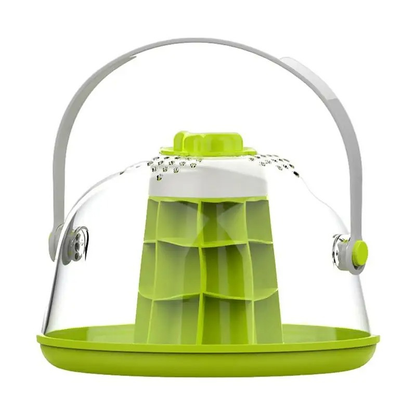 Terrarium Escargot Portable – Boîte d’Élevage avec Poignée et Aération Supérieure