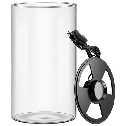 Terrarium Plante Bocal– Écosystème en Verre avec Éclairage LED & Contrôle d’Humidité